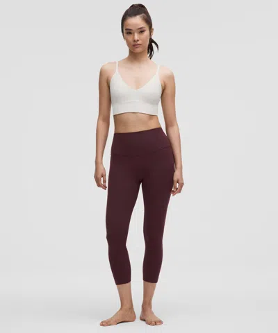 Lululemon Align High Rise Jogger In Red Merlot