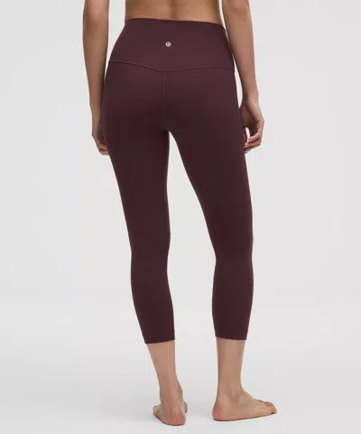 Lululemon Align High Rise Jogger In Red Merlot