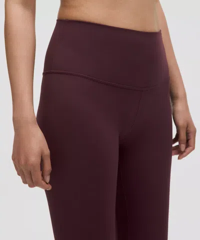 Lululemon Align High Rise Jogger In Red Merlot