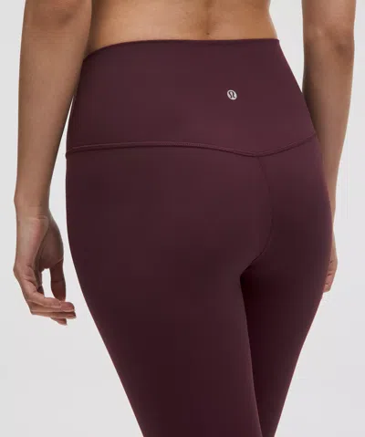 Lululemon Align High Rise Jogger In Red Merlot