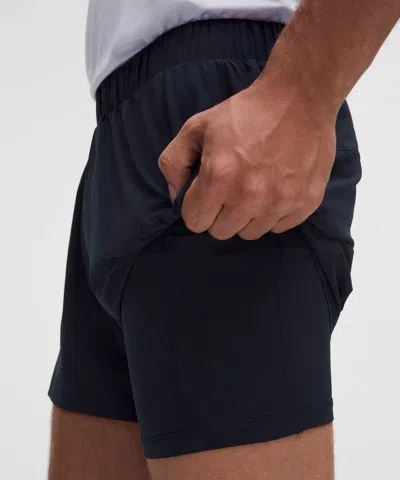 Lululemon Mile Maker Ripstop Lined Short 4"