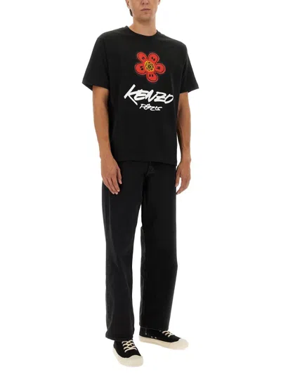 Kenzo X Futura 2000" T-shirt In Black