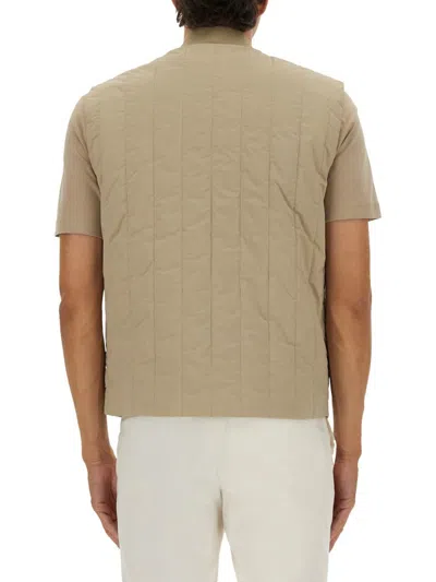 Hugo Boss Boss Camel "l-cestol" Vest In Neutral