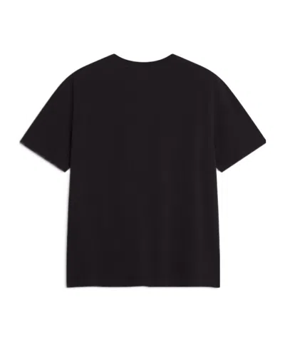 Maison Kitsuné Maison Kitsune Fox Head T Shirt In Black