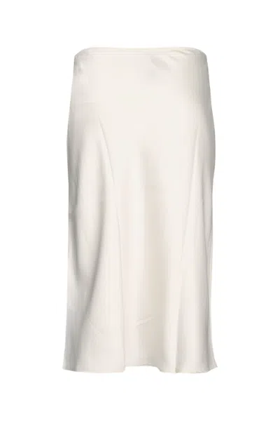 Calvin Klein Midi Skirt In White