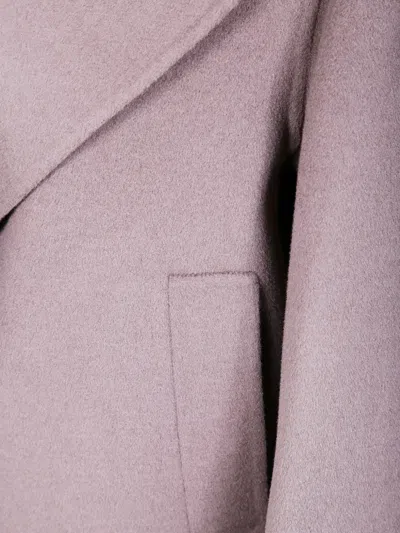 Joseph "delano" Jacket Double Face Cashmere In Pink