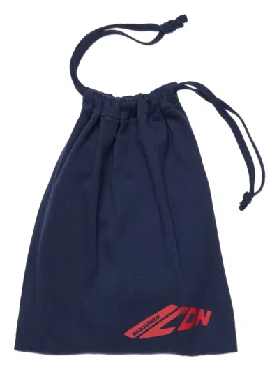 Dsquared2 Icon Romper In Blue