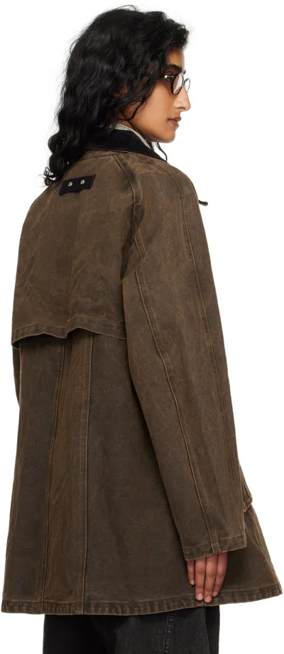 Andersson Bell Brown Kerri Trapez Work Jacket In Brown