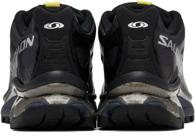 Salomon Streamlined Black Sneakers With Rugged Outsole And Breathable Upper