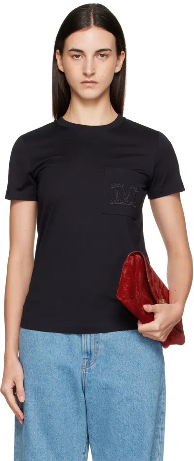Max Mara Logo T-shirt In Multi