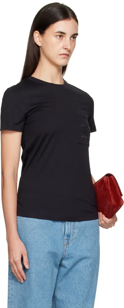 Max Mara Logo T-shirt In Multi