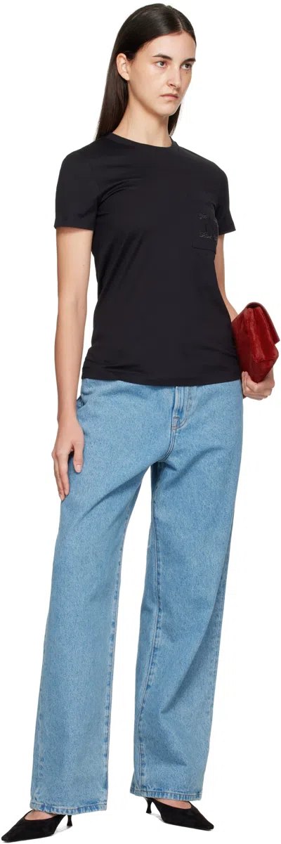 Max Mara Logo T-shirt In Multi