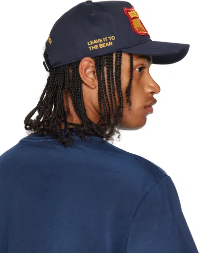 Dsquared2 Dsquared Classic Baseball Cap For Men In Blue