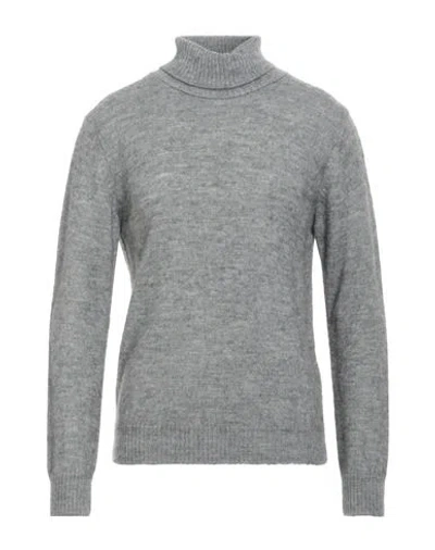 Ne Pas Man Turtleneck Grey Size Xl Acrylic, Merino Wool, Alpaca Wool In Gray