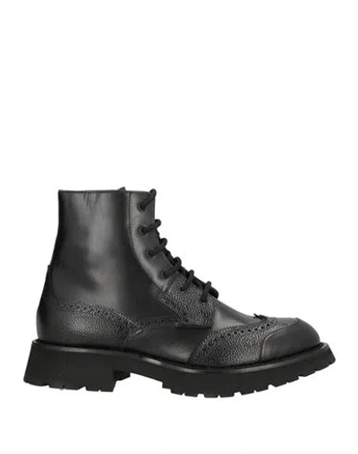 Mcq By Alexander Mcqueen Mcq Alexander Mcqueen Man Ankle Boots Black Size 9 Leather In Multi