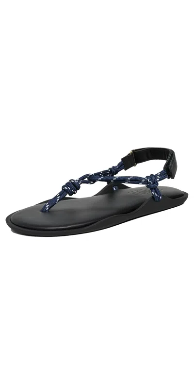 Flowze Flo Rope Sandals Blue In Blue