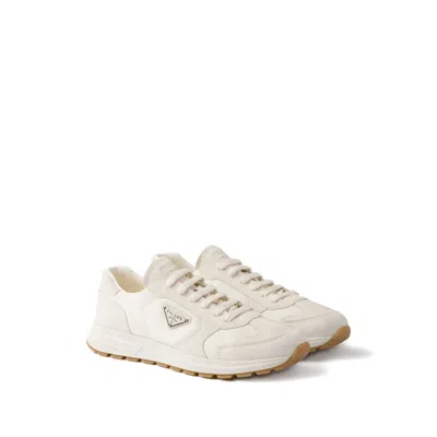Prada Prax 01 Re-nylon Sneakers In White