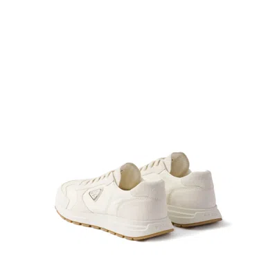 Prada Prax 01 Re-nylon Sneakers In White