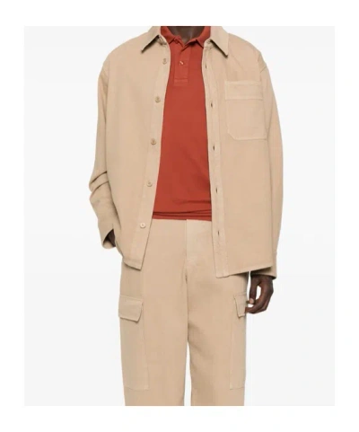 Apc Basile Brodee Poitrine Surchemise In Neutral