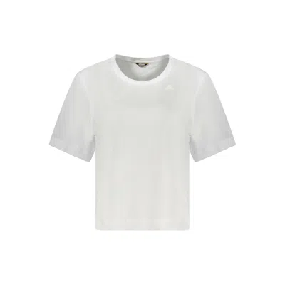 K-way White Cotton Women Top In White