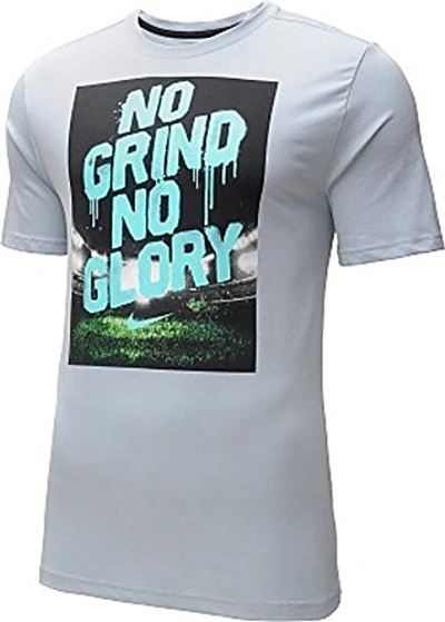 Nike Men's No Grind Dri-fit T-shirt Top In Light Medium Grey