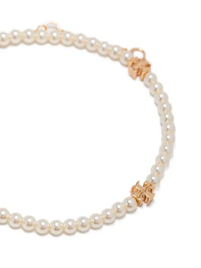 Tory Burch Kira Pearl Bracelet In Multi