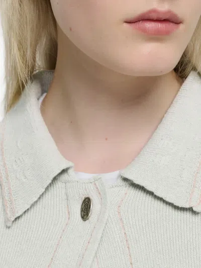 Barrie Denim-effect Jacket In Green