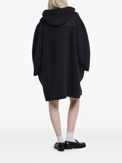 Barrie Duffle Coat In Black