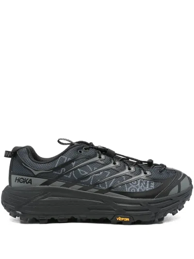 Hoka Sneaker Mafate Three2 Black/ Outer Orbit In Gray