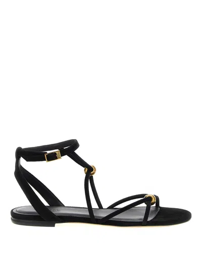 Isabel Marant Aeza Sandals In Black