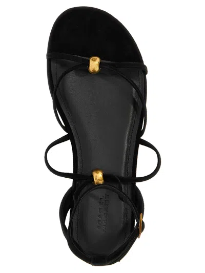 Isabel Marant Aeza Sandals In Black