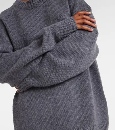 Lisa Yang Anine D Crew-neck Sweater In Gray