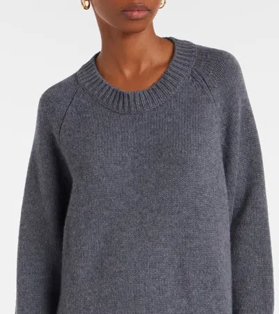 Lisa Yang Anine D Crew-neck Sweater In Gray