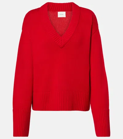 Lisa Yang Aletta Cashmere Sweater In Red