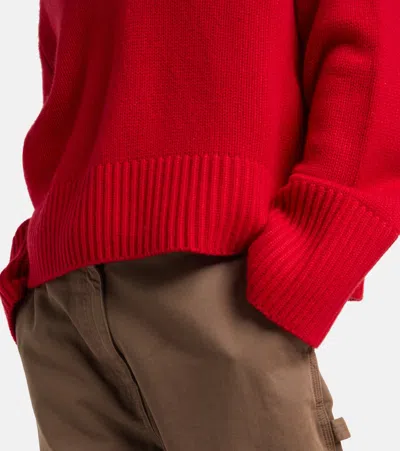 Lisa Yang Aletta Cashmere Sweater In Red