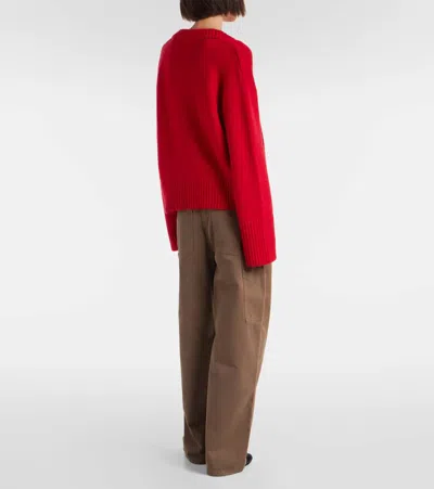 Lisa Yang Aletta Cashmere Sweater In Red