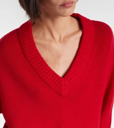 Lisa Yang Aletta Cashmere Sweater In Red