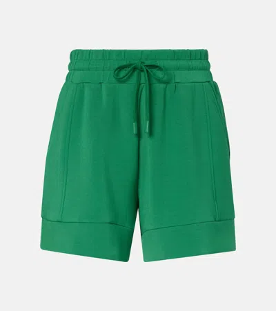 Varley Atrium High Rise Shorts 4.5 Verdant Green In Animal Print