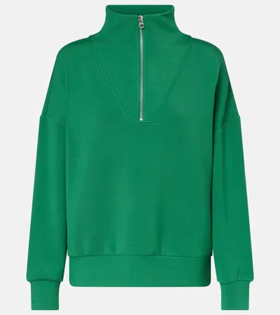 Varley Hawley Half Zip Sweatshirt Verdant Green