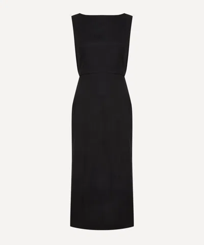 Akyn Women's Tessa Black Midi Top In Black