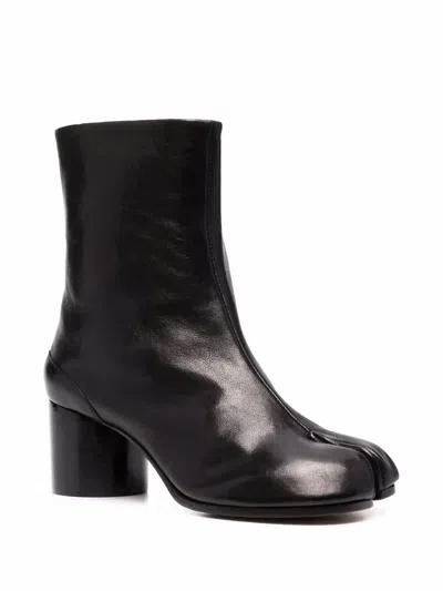 Maison Margiela Tabi Ankle Boots 60mm In Black