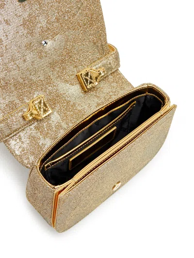 Diesel 1dr-iconic 1dr Bag In Glitter-camo Lurex