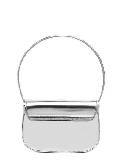 Diesel 1dr Mirror Leather Shoulder Bag