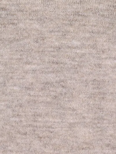 Isabel Marant Women Alpaca Blend Sweater With Metal Buttons In Brown