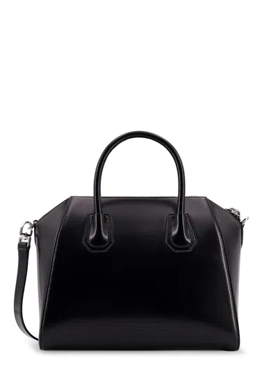 Givenchy Borsa A Mano Antigona Piccola In Pelle Cioccolato  Donna In Black