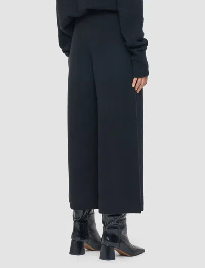 Joseph Soft Wool Culottes In Black