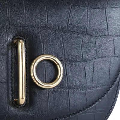 Burberry Women's Elegant Leather Bag For All Occasions In Black