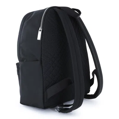Burberry Black Backpack With Spacious Design And Padded Straps