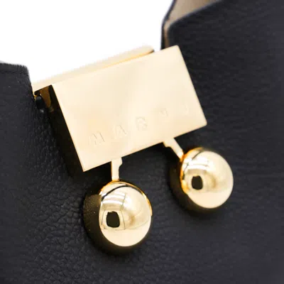 Marni Trunkaroo Leather Bucket Bag