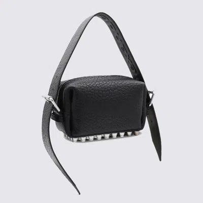 Alexander Wang Black Leather Small Ricco Shoulder Bag